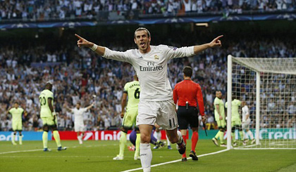 Bale góp công lớn giúp Real Madrid vào chung kết Champions League. (Nguồn: Reuters)