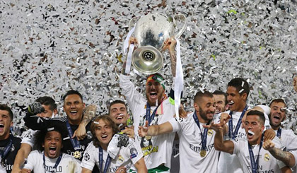 Real Madrid lần thứ 11 đăng quang Champions League. Nguồn: Reuters