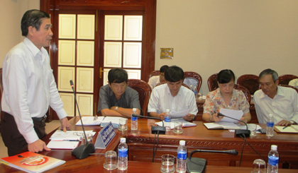Ông Lê Văn Hưởng, Chủ tịch UBND tỉnh thống nhất kết luận vụ khiếu nại của bà Như Lan (phường 1, TP. Mỹ Tho).