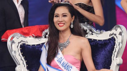 Truong Dieu Ngoc was crowned Miss Ao Dai Vietnam 2016. (Credit: vnexpress.net)