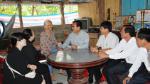 Deputy Secretary of Provincial Party Committee Vo Van Binh visits policy families