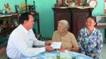 Deputy Chairman of the PPC Le Van Nghia visits policy families