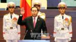 Re-elected President Tran Dai Quang sworn in