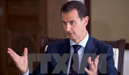 Tổng thống Syria Bashar al-Assad. Nguồn: EPA/TTXVN