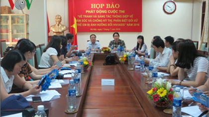 The contest was launched on July 7 in Hanoi. (Credit: VOV)