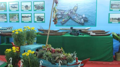 An exhibition at the festival