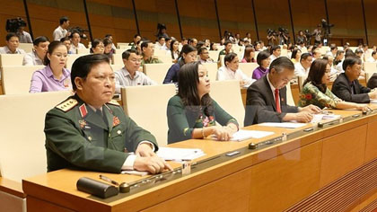 NA deputies votes for heads of key legislative agencies. (Credit: VNA)