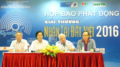 A conference was held to announce the launch of the Vietnamese Talent Awards 2016 in Hanoi. (Photo: VNA)