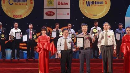 The BKAV has been named the top Vietnamese technology brand for a fourth consecutive year, along with VNPT, VietinBank, SJC. (Photo: VNA)