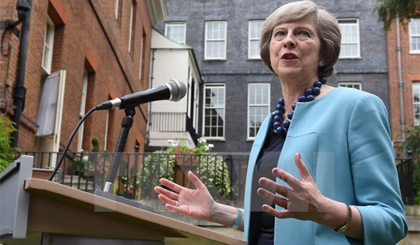 Thủ tướng Anh Theresa May. Nguồn: AFP/TTXVN