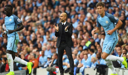 Pep có trận đấu đầu tiên tại Premier League. Nguồn: Getty Images