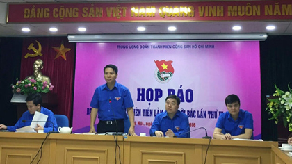  The press briefing on the fourth National Congress of Outstanding Youths in following President Ho Chi Minh’s teachings (Credit: tuoitre.vn)