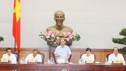 Prime Minister Nguyen Xuan Phuc speaks at the event (Photo: VNA)