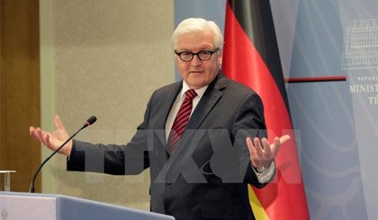 Ngoại trưởng Đức Frank-Walter Steinmeier. Nguồn: EPA/TTXVN