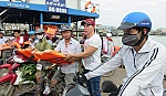 Kiểm tra tình hình an toàn giao thông tại các bến đò ngang