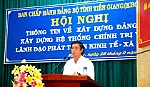 Hội nghị Thông tin về xây dựng Đảng và lãnh đạo phát triển KT-XH