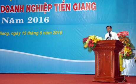 Mr. Thai Tuan Chi, Chairman of Thai Tuan Group stated. Photo: Qui Minh.