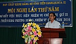 Hội nghị Tỉnh ủy sơ kết thực hiện nhiệm vụ chính trị quý III
