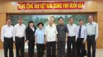Former President Tran Duc Luong visits Tien Giang