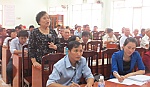 Đại biểu Quốc hội tiếp xúc cử tri phường 7, TP. Mỹ Tho