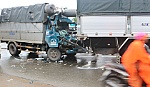 Ô tô va chạm liên hoàn trên Quốc lộ 1A