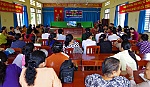 Phụ nữ bộ đội biên phòng góp sức xây dựng đơn vị vững mạnh