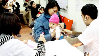 Vaccination to prevent flu (Photo: SGGP)