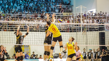 The 13th International Women’s Volleyball Tournament will start in the northern province of Ha Nam on October 8-15. (Photo vtv.vn)