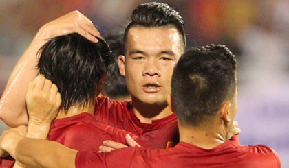 Đội tuyển Việt Nam chỉ có kết quả hòa trước Indonesia. (Ảnh: Quang Nhựt/TTXVN)