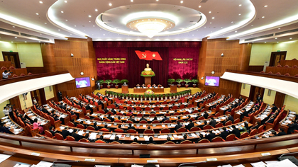 The fourth sitting of the 12th Party Central Committee (Credit: VGP)