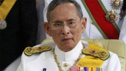 Nhà vua Thái Lan Bhumibol Adulaydej. Nguồn: BBC