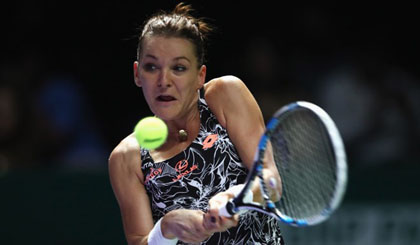 Radwanska giành vé cuối vào bán kết WTA Finals 2016. (Nguồn: Getty Images)