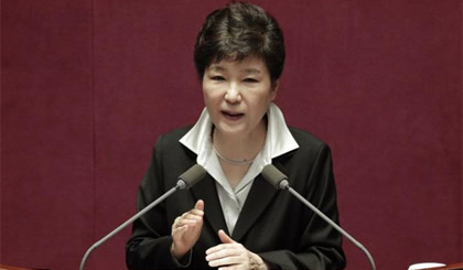 Tổng thống Hàn Quốc Park Geun-Hye. Nguồn: Reuters