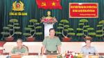 Deputy Minister of Public Security works with Tien Giang Police