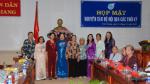 Officials of Women's Union through periods gathered