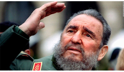 Lãnh tụ Cuba Fidel Castro. Nguồn: Reuters