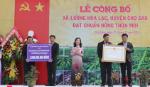 Luong Hoa Lac is proclaimed the new rural commune