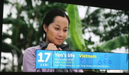 A scene from the film Cuoc doi cua Yen (Yen's Life) directed by Dinh Tuan Vu.