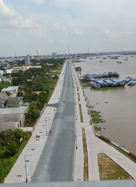 TP. Mỹ Tho được xem là đô thị hạt nhân thúc đẩy kinh tế phát triển.