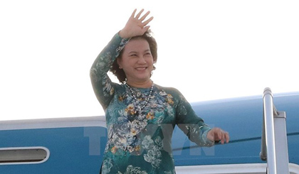 National Assembly Chairwoman Nguyen Thi Kim Ngan (Source: VNA)