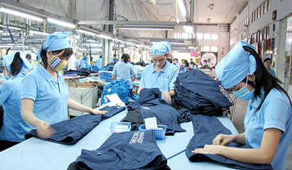 A garment firm in Ho Chi Minh city (Photo: SGGP)