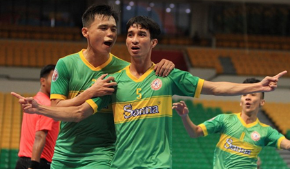 Sanna Khánh Hòa giành vé vào chung kết giải Futsal Đông Nam Á.