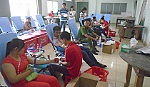 Đoàn viên, thanh niên Châu Thành tham gia hiến máu nhân đạo