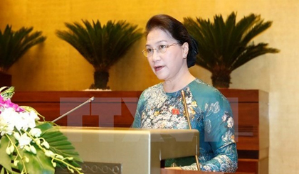 NA Chairwoman Nguyen Thi Kim Ngan. (Photo: VNA)