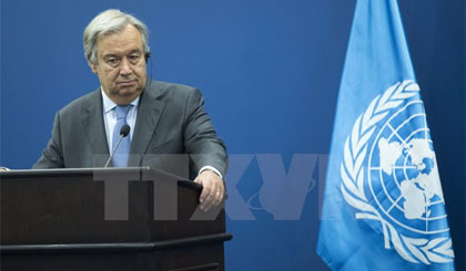 Tổng thư ký Antonio Guterres. Nguồn: EPA/TTXVN