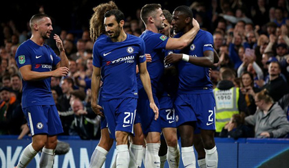 Đội hình dự bị của Chelsea vào tứ kết League Cup. (Nguồn: Getty Images)