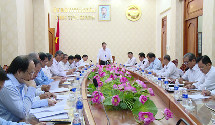 At the meeting. Photo: thtg.vn