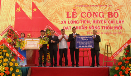 Thực hiện Chỉ thị 05 của Bộ Chính trị, Long Tiên đã sớm xây dựng thành công xã nông thôn mới.