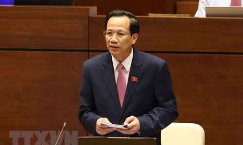 Minister of Labour, War Invalids and Social Affairs Dao Ngoc Dung (Photo: VNA)