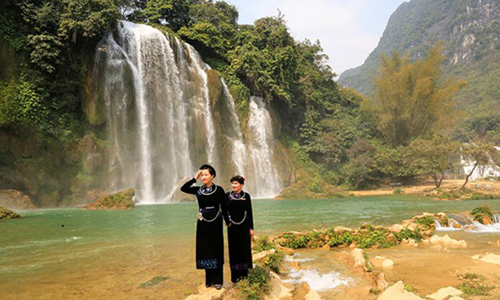 Ban Gioc waterfall (Source: VNA)